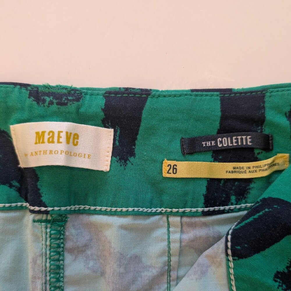 Anthropologie pants. The Colette size 26.